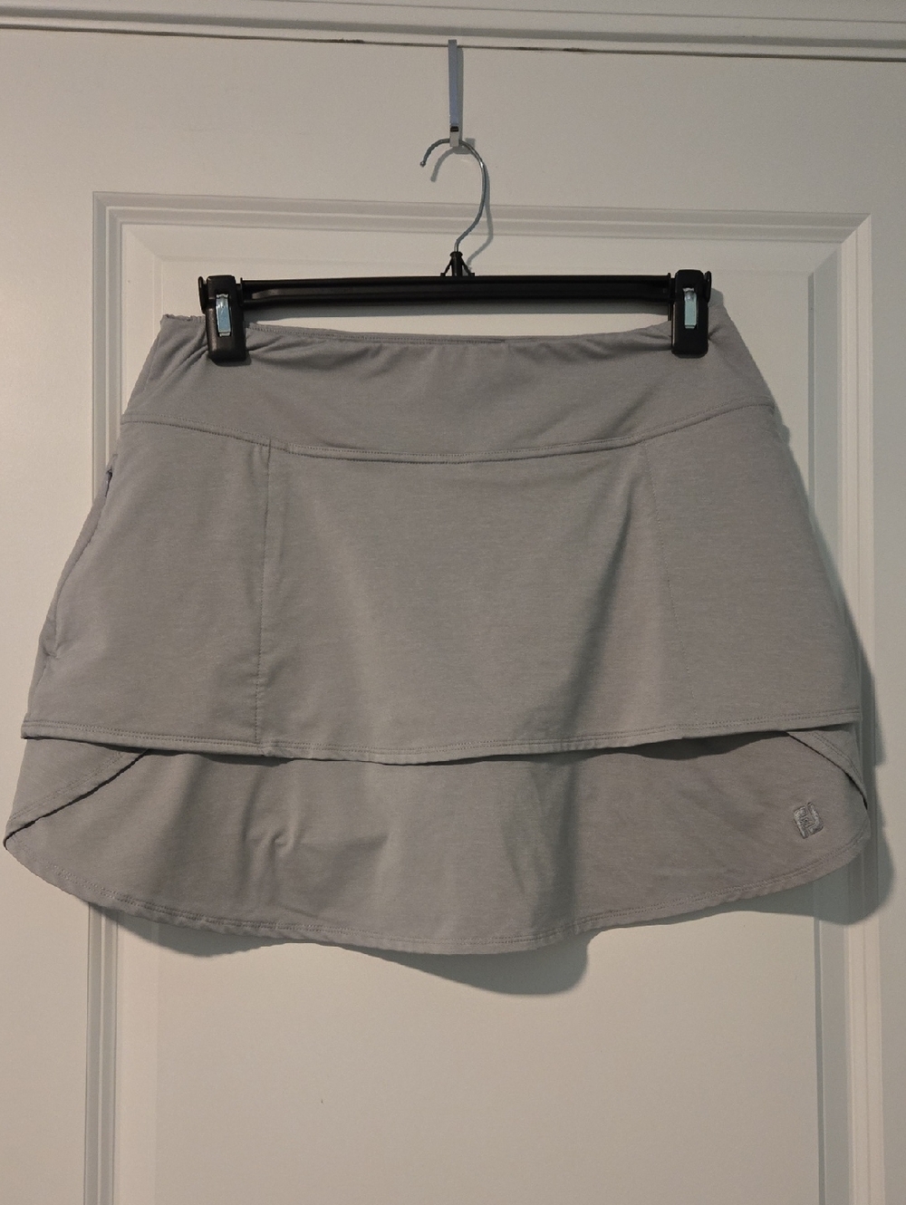 FootJoy Light Gray Layered Golf Skort